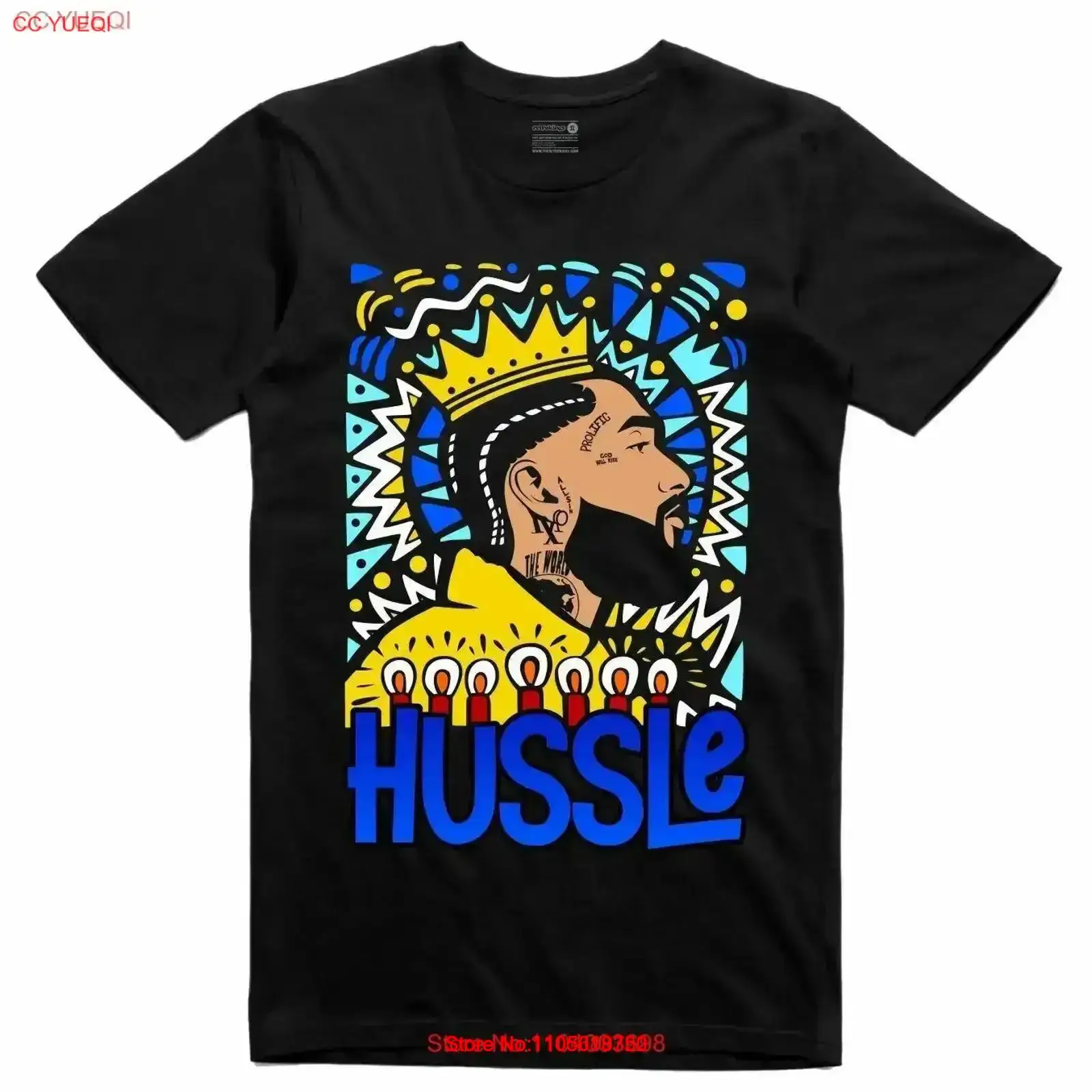 Black Tin Candle - NOVO Streetwear sob Demanda NIPSEY CROWN