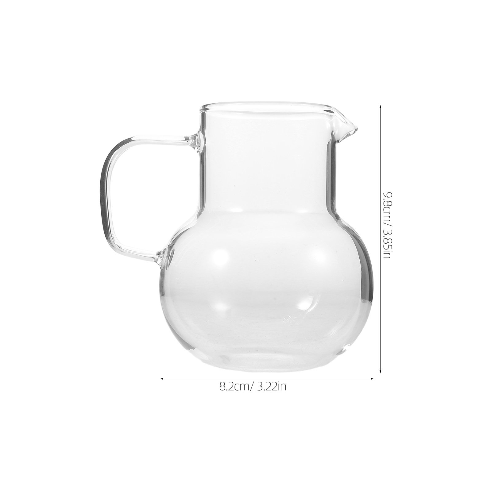 Jarro de Vidro de 200ml (6.8oz - Pour Spout Pitcher avaliação e preço