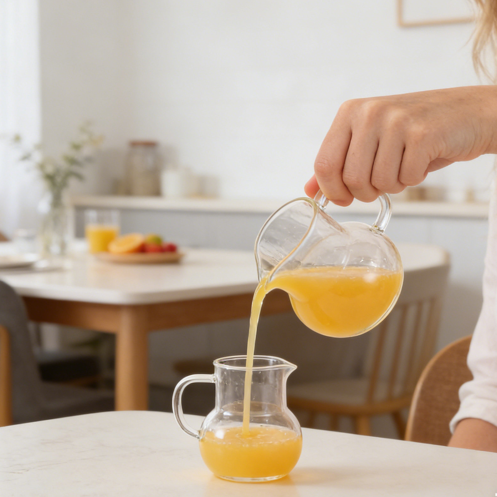 Jarro de Vidro de 200ml (6.8oz - Pour Spout Pitcher avaliação e preço