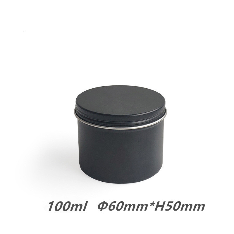 12/24 pçs caixa de lata de met - Black Tin Candle avaliação e preço