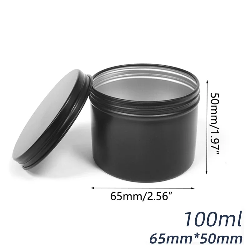 Latas de alumínio redondas, Fr - Black Tin Candle avaliação e preço