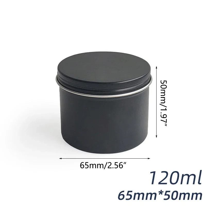 Latas de alumínio redondas, Fr - Black Tin Candle avaliação e preço