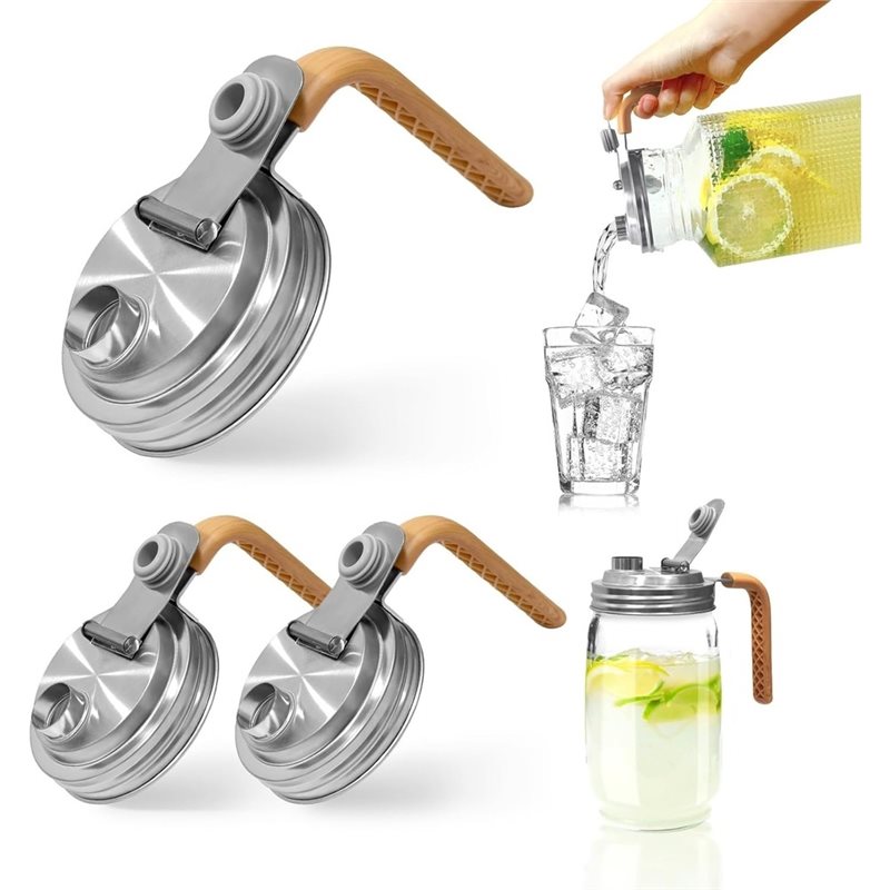 Conjunto de 3 Tampas ABXF para - Pour Spout Pitcher avaliação e preço