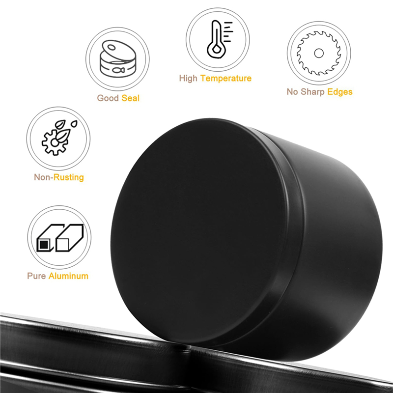 A93E-48Pcs latas de vela preta - Black Tin Candle avaliação e preço