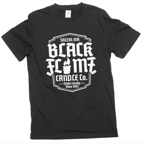 Camiseta masculina Black Flame - Black Tin Candle avaliação e preço