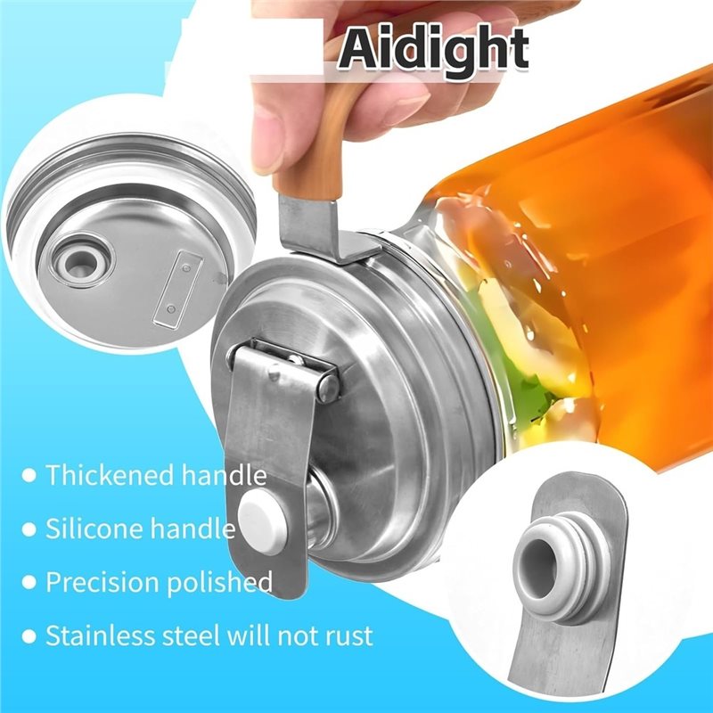 EYFL - Kit com 3 Tampas de Aço - Pour Spout Pitcher avaliação e preço